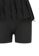 Women's Pleated Skirt - Black