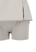 Women's Banded Flare Skirt - Light Beige