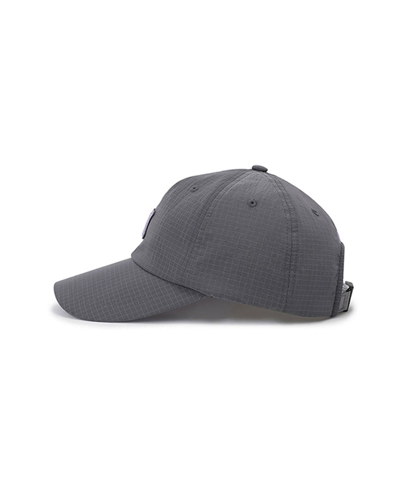 Nylon Rip Stop Ball Cap - Grey