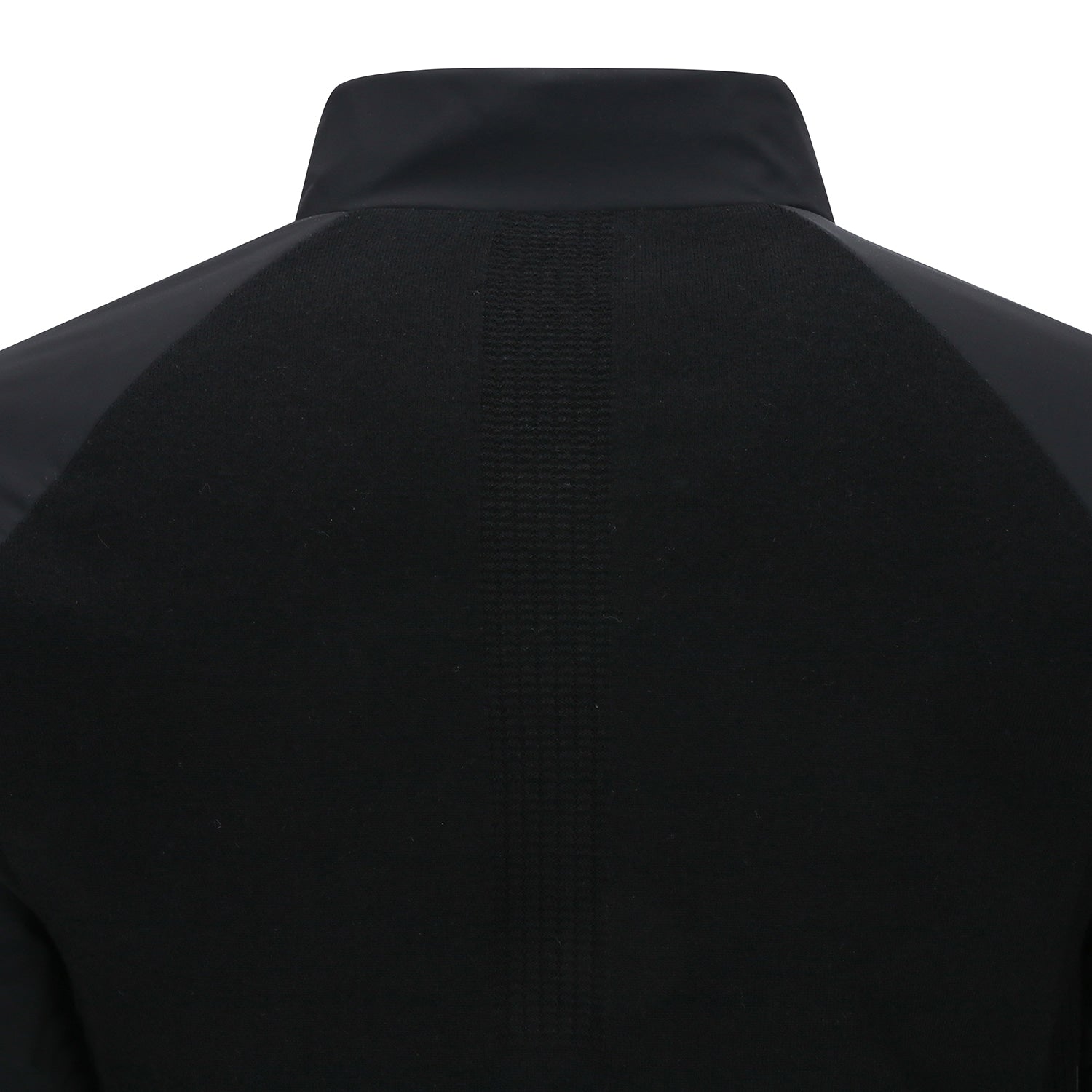 ANEW Golf Men's Preformance Wind Block Hybrid Pullover - Black