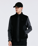 ANEW Golf Men Incision Fleece VT - Black