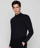 Men's FA Essential High Neck Baselayer - Black