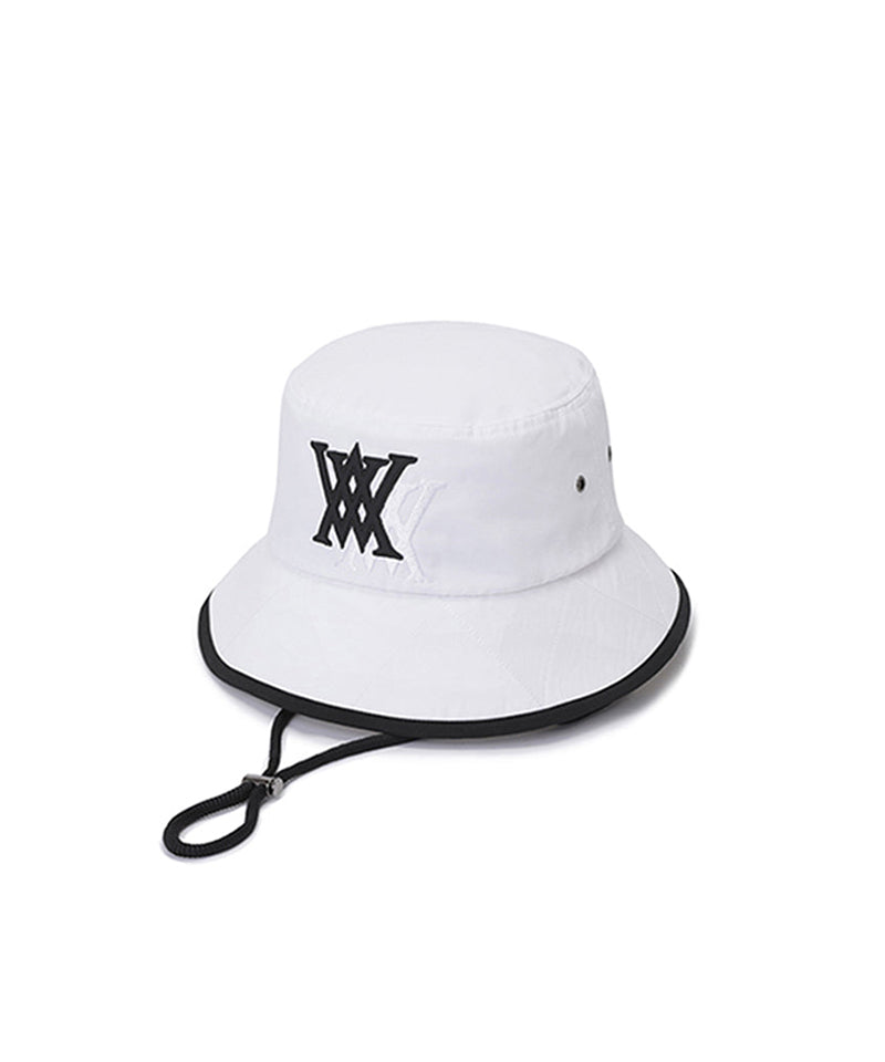 Double Logo Bucket Hat
