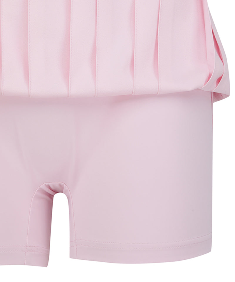 ANEW Golf Women's SM All Over Pleated Skirt - Light Pink