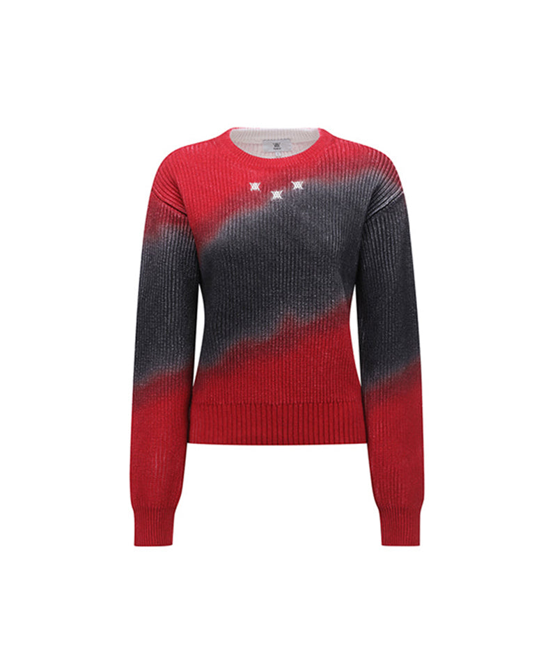 Women's Dyed Pullover - Red