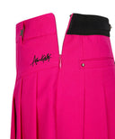 Women's Half Pleats Golf Skirt - Pink