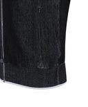 Women's Hoodie Sweater Vest - Navy