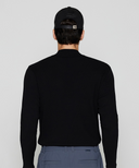 Men's FA Mock Neck Sweater - Black