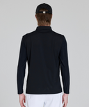 Men's SM Back Air Dot Long T-Shirt - Black