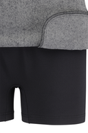 Women's WI Brushed Fleece H Line Skirt - Black