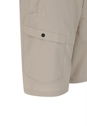Men's Incision Pocket Half Pants - Beige