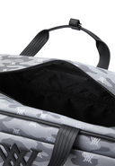 Unisex Big Logo Trolley Boston Bag - Grey