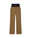 Women's Semi-Wide Fit High Waist L/PT - Beige