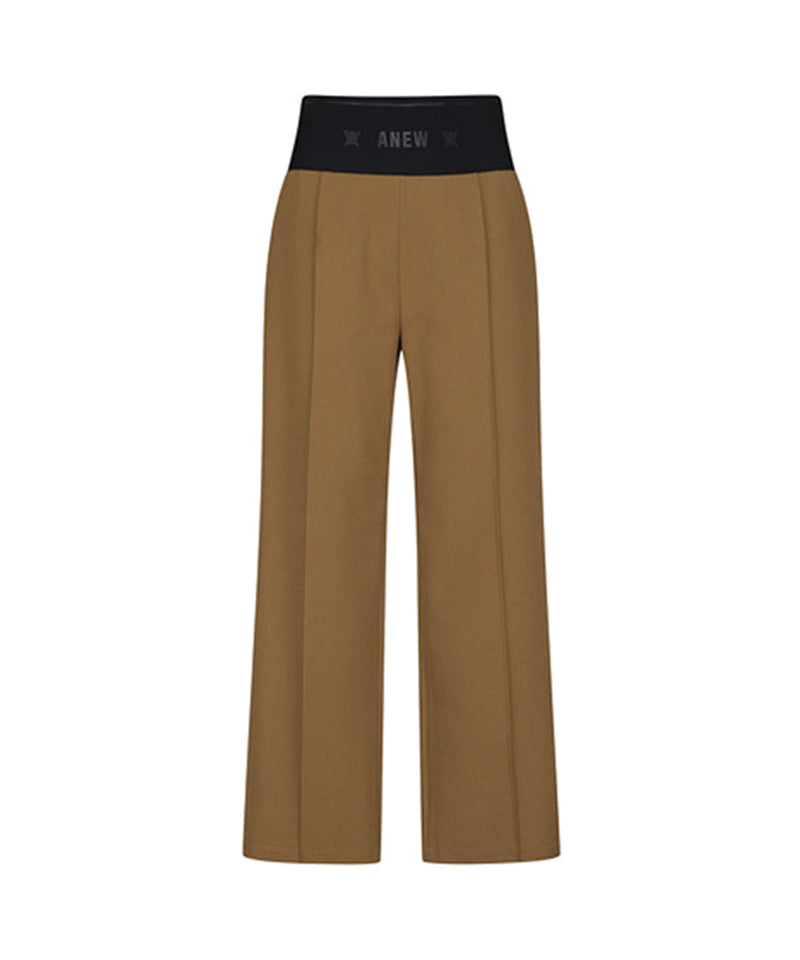 Women's Semi-Wide Fit High Waist L/PT - Beige