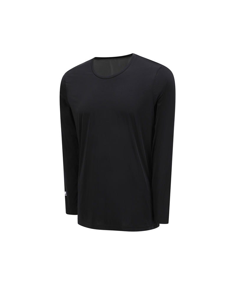 Anew Golf Men's SM Round Neck Essential Base Layer - Black