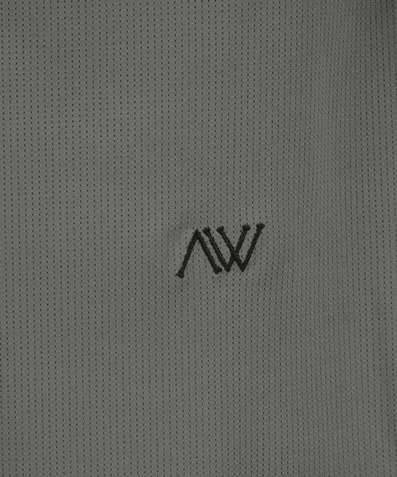 ANEW GOLF Men's SM Wooven Round Short T-Shirt - Light Khaki