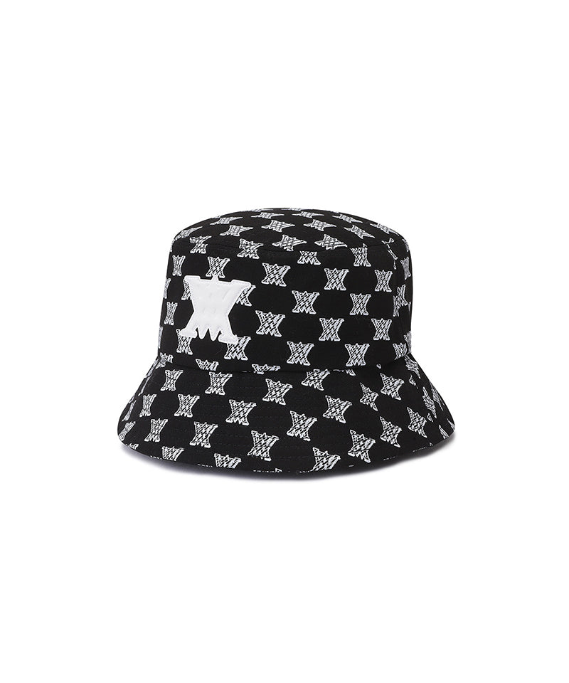 [Legacy Sale] New Monogram Bucket Hat(S) - Black