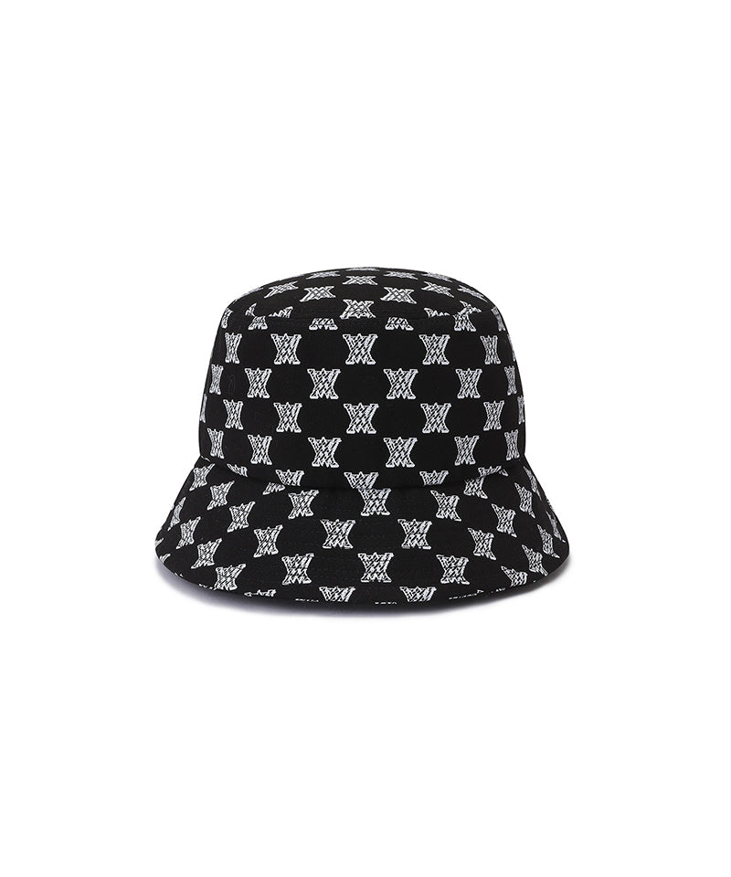 [Legacy Sale] New Monogram Bucket Hat(S) - Black