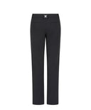 Men's Brushed Action Incision Pants - Black