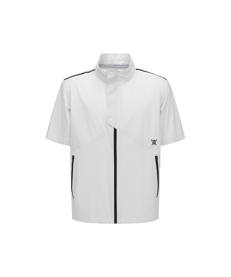 ANEW Golf Men's SM Essential Rain Jacket - Light Grey