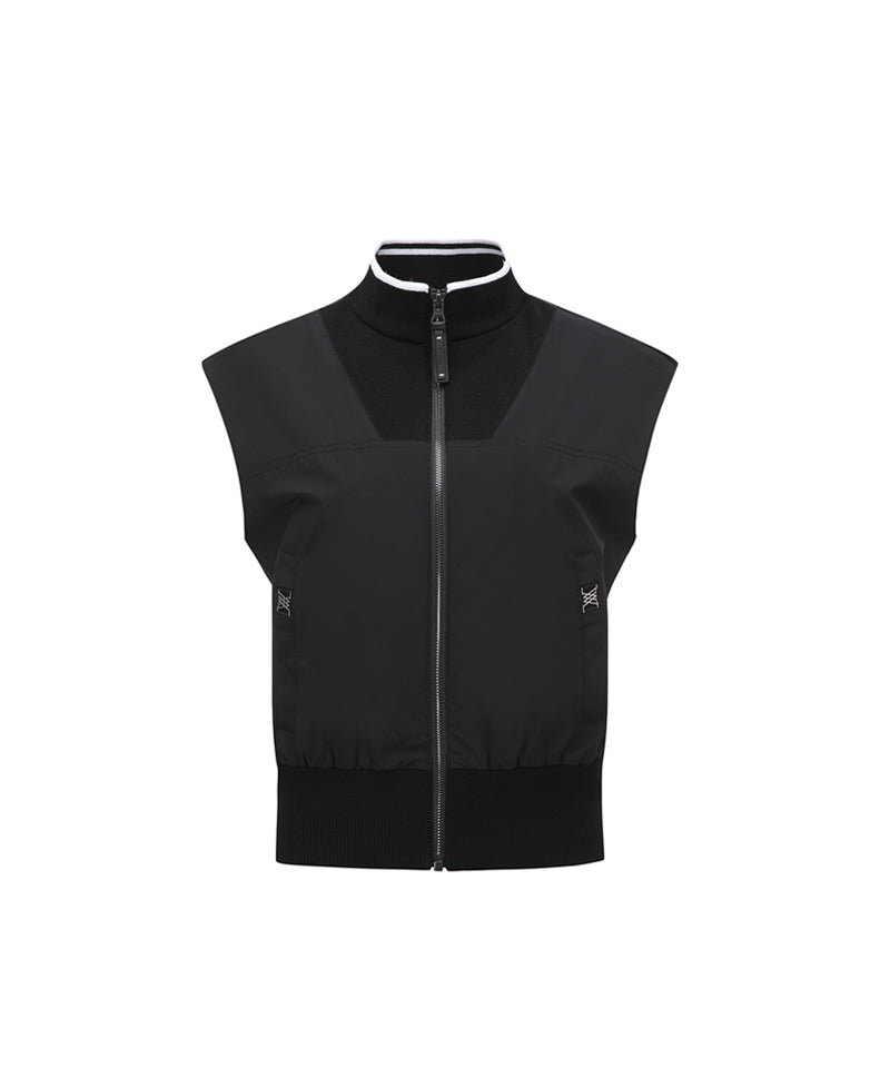 ANEW Golf Women's Sp Hybrid Knit Vest - Black