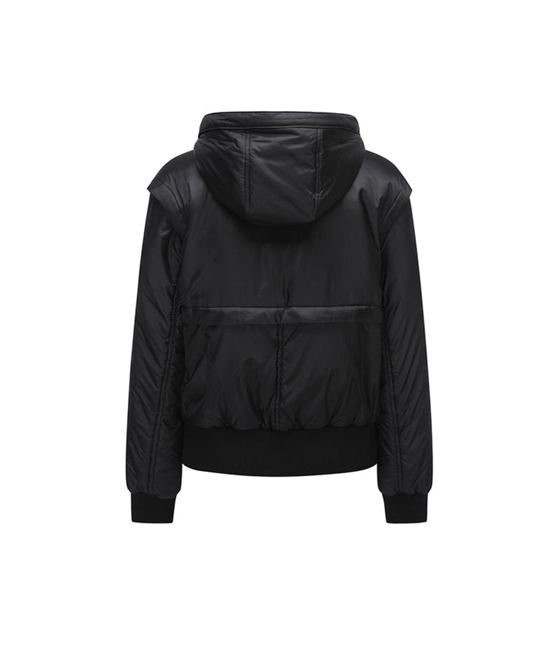■ANEW GOLF■ WOMEN SP 2IN1 MA1 JACKETBK Women's MA-1 Jacket - Black – Anew Golf USA