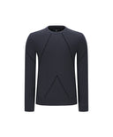 ANEW Golf Men Handle Chain Embroidery Pullover - Dark Gray