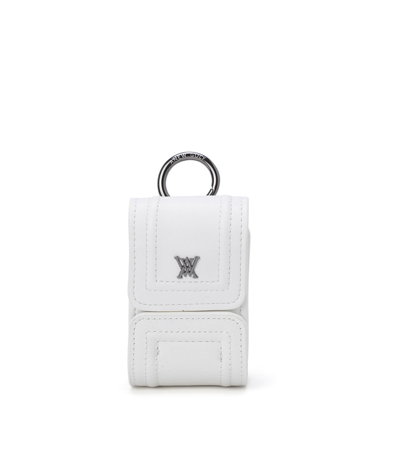 ANEW Golf Uni Vertical  Ball Case - White