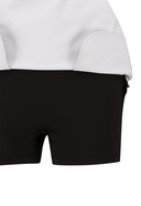 Women's Out Pocket H Line Skirt - Light Grey