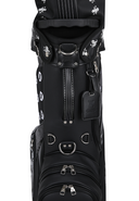 9 Unisex Paisley Stand Bag - Black