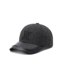 Uni Fabric Mix Earband Cap - Dark Grey