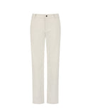 Men's Brushed Action Incision Pants - Ivory
