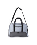 Double Logo Boston Bag - White