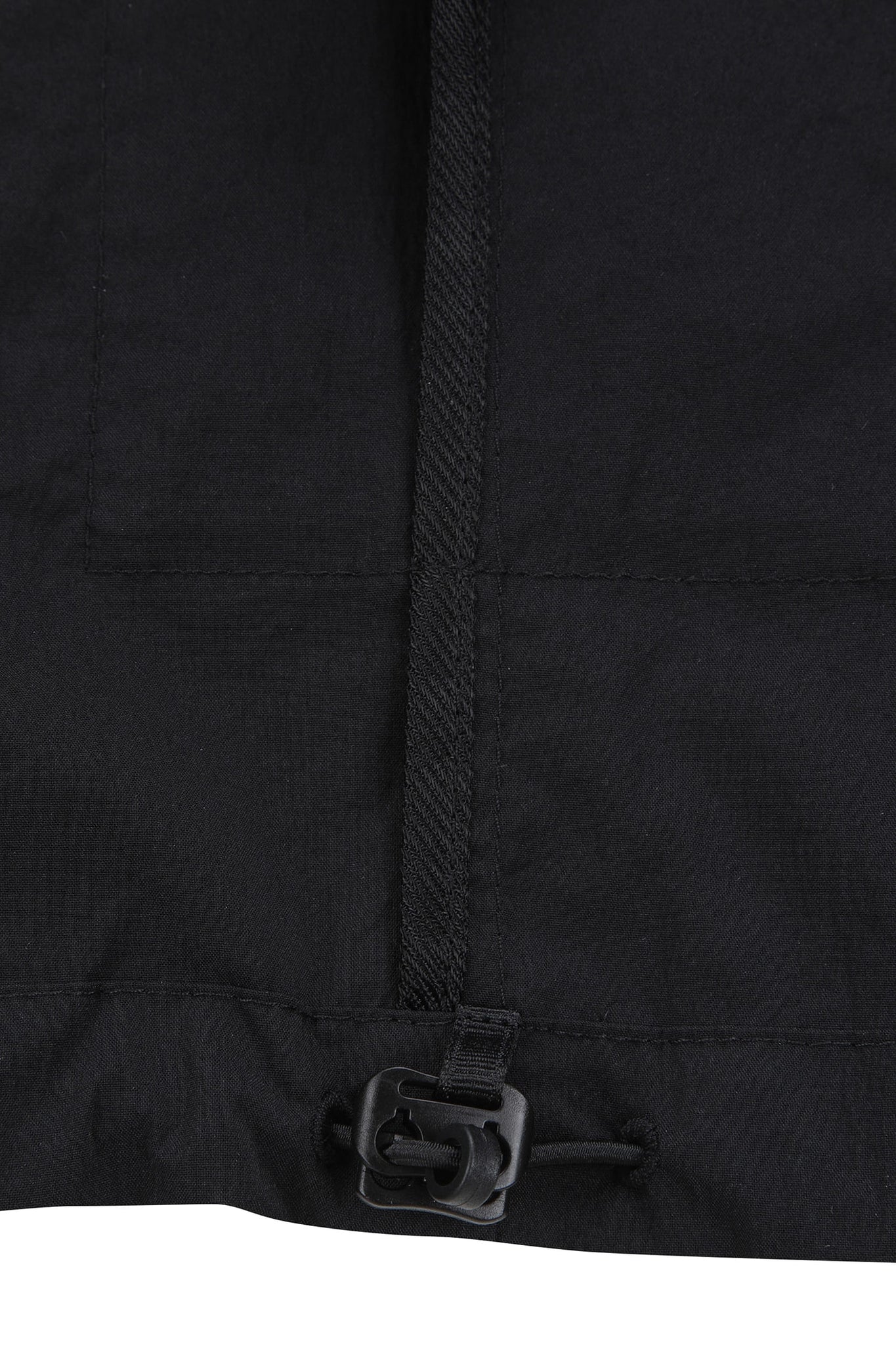ANEW GOLF Men's SM Air Fan Short Sleeve Anorak Jacket - Black