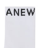 ANEW Golf Men's Essentials Medium Neck Socks - Off-White