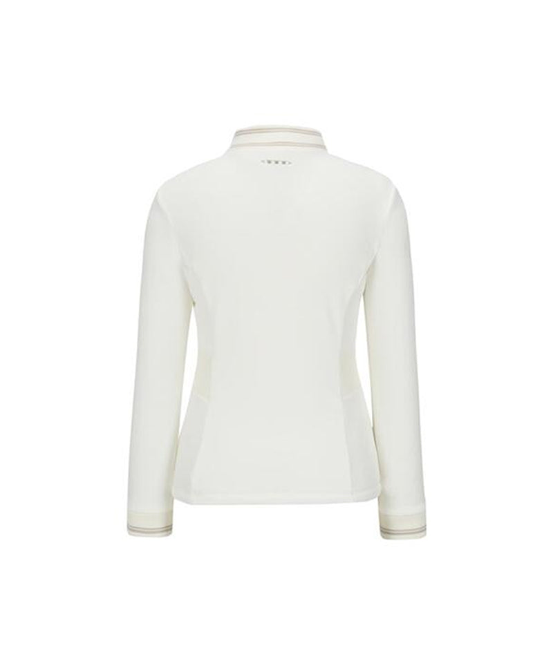 ANEW Golf Women's Winter High Neck Long T-Shirt - Ivory