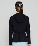 Women's FA Mid Legth Hooded Jacket - Black