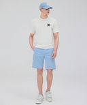 Men's Round Short Sleeve Sweater - Ivory