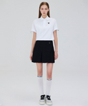 Women's Jacquard Pants Skirt - Black