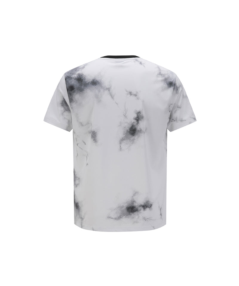Men's SM Round Short T-Shirt - White