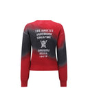 Women's Dyed Pullover - Red