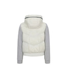 ANEW Golf Women's Hybrid Incision Down Jacket - Ivory