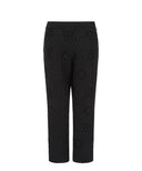 Men's Jacquard Bonding Comfort Pants - Black