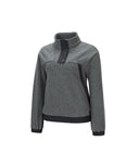 ANEW Golf Women's Half Zip-Up  Long sleeves T Shirt - Gray