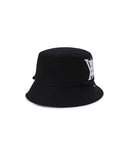 [Legacy Sale] Unisex Big Logo Applique Bucket Hat -  Black