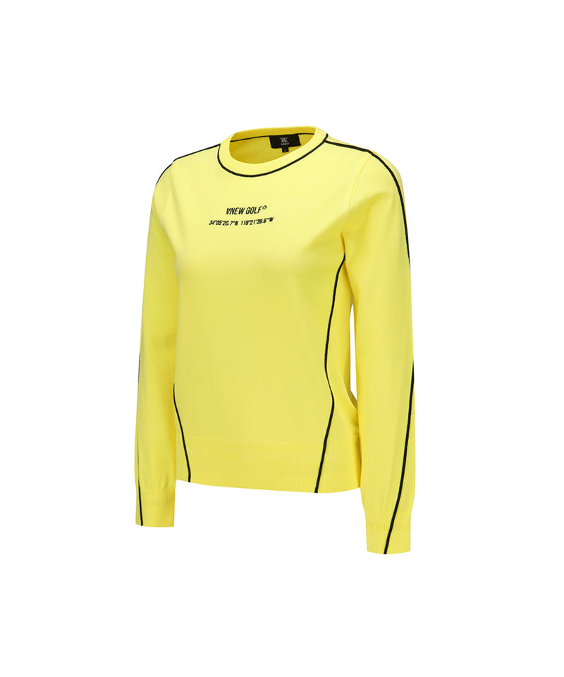 ANEW Golf Women's SP Essential Sweater - Yellow