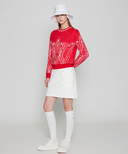 Women's WI Brushed Fleece H Line Skirt - Cream