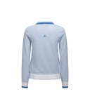 [Legacy Sale] Women's Logo Combination Pastel Sweater - Sky Blue