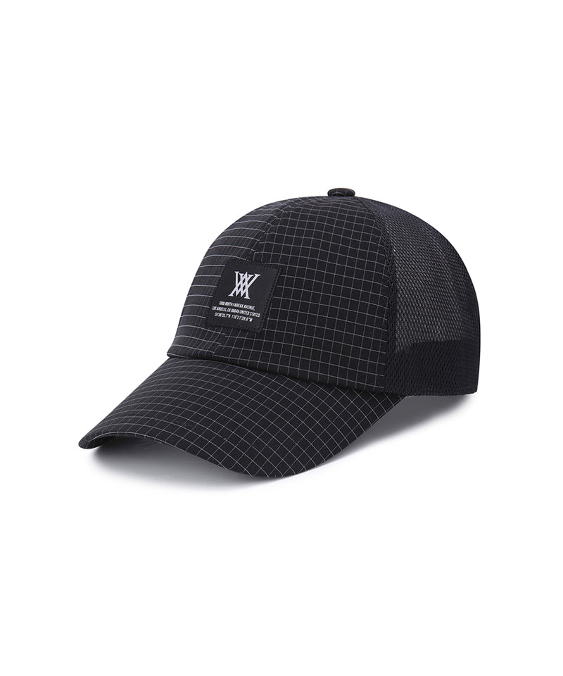 Men's Rip Mesh Cap - Black