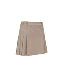ANEW Golf Women's Asymmetery Pleats Skirt - Beige